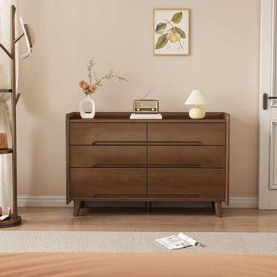 全实木卧室斗柜收纳柜主卧床尾九斗柜客厅储物柜靠墙大容量五斗橱