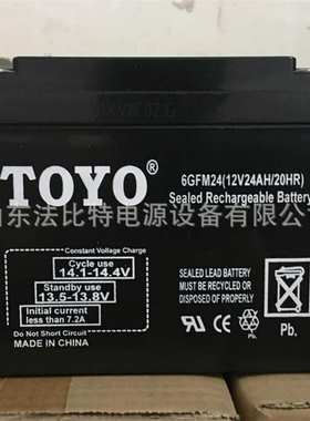 南昌东洋TOYO蓄电池6FM18 东洋12V18AH 10HR通信机柜JAPATOYO
