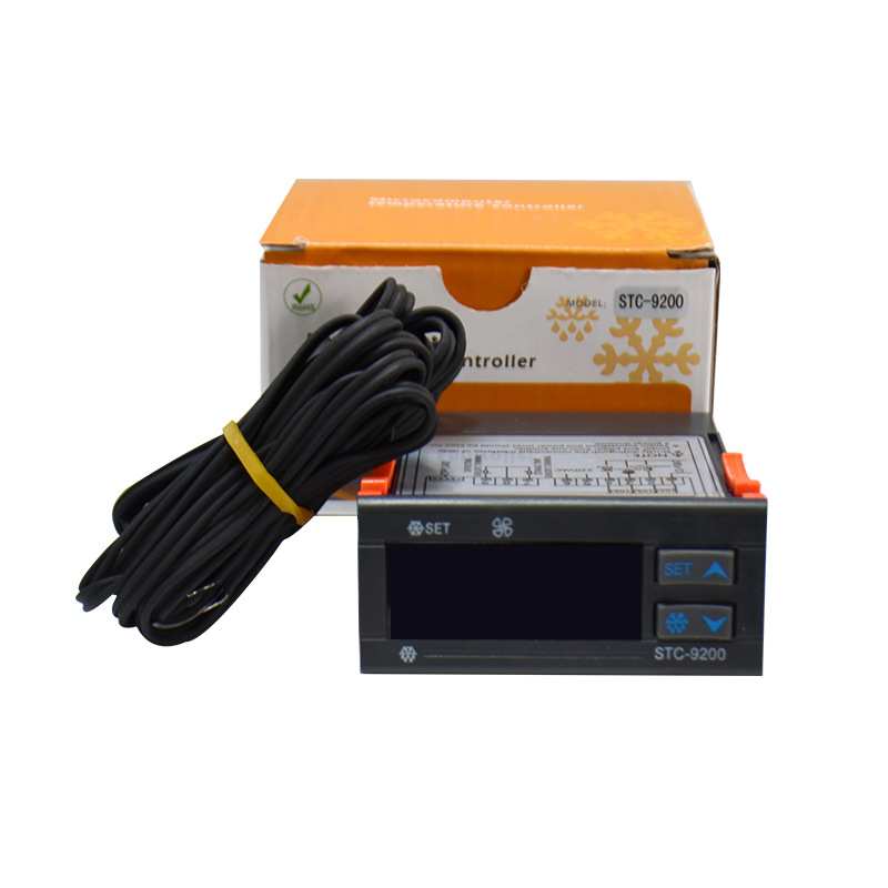 智能数显温控器STC-9200冷库冰箱制冷电子恒温器微电脑温度控制器