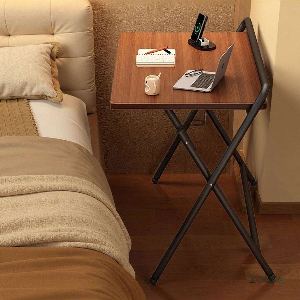 床边桌可移动学生家用简约小型懒人书桌可升降卧室宿舍学习电脑桌