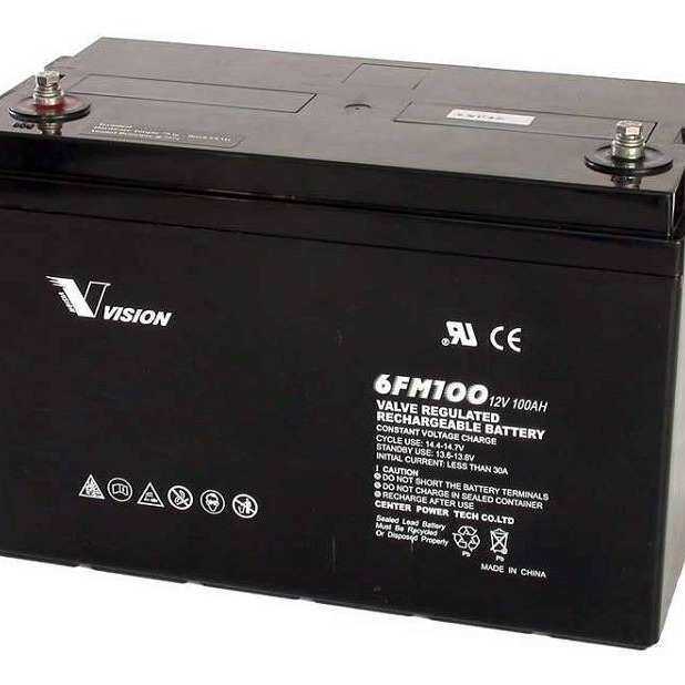 威神蓄电池6FM100 12V100AH 信号系统 基站备用 电厂备用