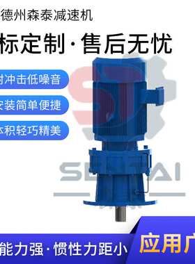 卧式立式行星摆线针轮减速机BWDXLD变速机涡轮蜗杆减速机铜芯电机