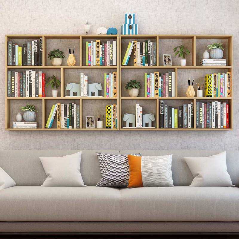 墙上书架置物架搁板客厅装饰架墙壁书柜吊柜儿童收纳架展示柜储物,电子元器件市场,其它元器件,淘宝优惠券,粉丝福利购,淘宝优惠卷