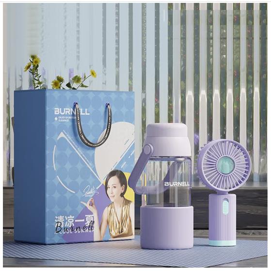 BURNELL海棠夏日套装BNL-ZT715浅紫色