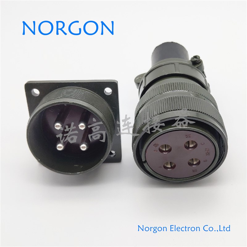 MS3106A32-17S插头5015美军标伺服MS3108B32-17S插座MR-PWCNS3