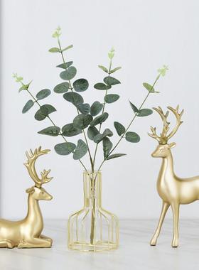 北欧创意轻奢麋鹿摆件家居饰品客厅玄关电视酒柜现代乔迁新居礼物