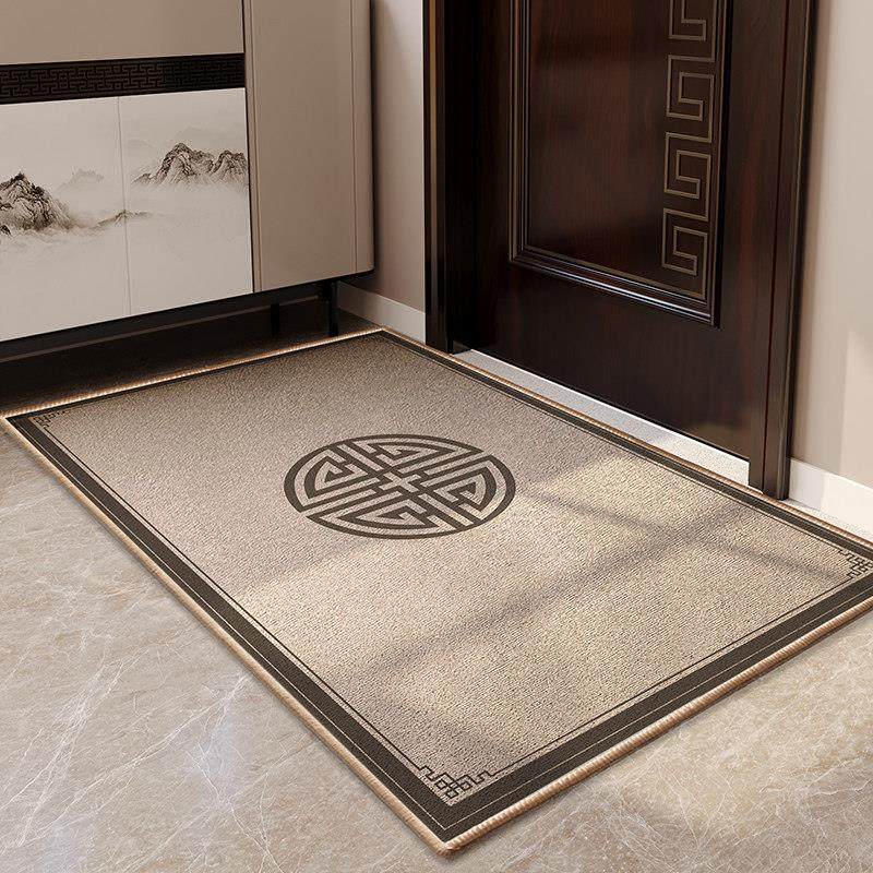 新中式门垫进户门口耐脏地毯家用进门入户门地垫门外高级感踩脚垫,居家布艺,家用脚垫,淘宝优惠券,粉丝福利购,淘宝优惠卷