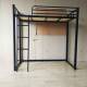 铁艺钢架高架床公寓床单上层上床下空省空间可拆卸组装 简单定制