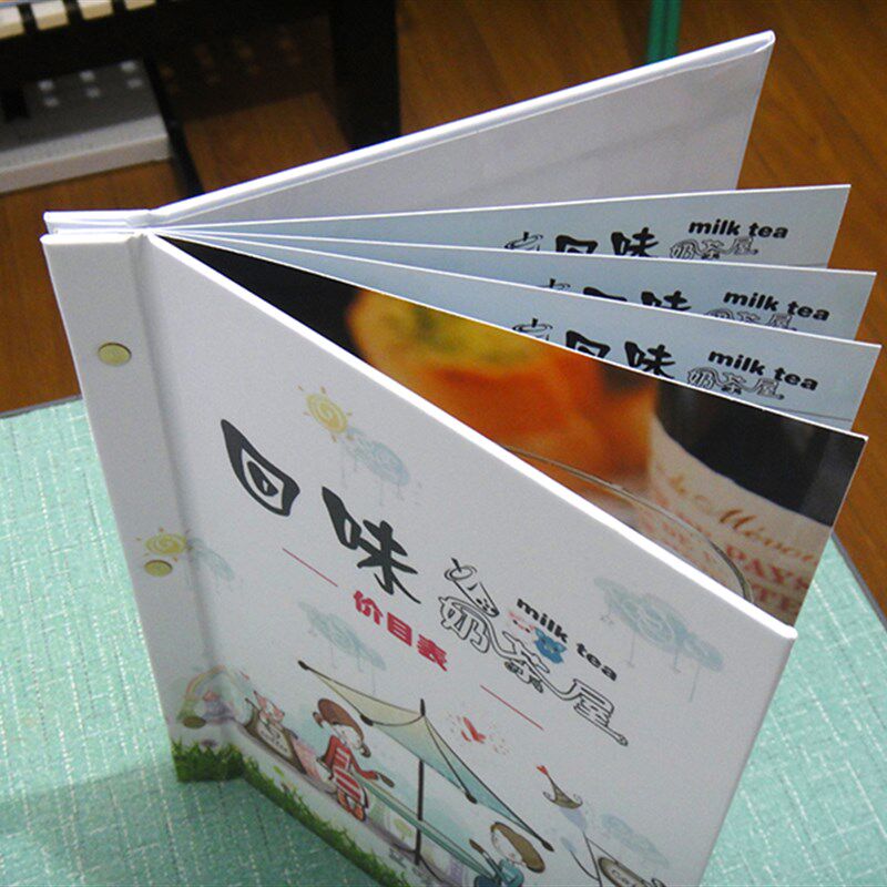 定制菜谱制作设计餐牌菜牌定做酒店餐厅烧烤活页印刷点菜单价目表