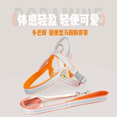 宠物胸背带狗狗牵引绳柯基泰迪遛狗绳中小型犬背心式 项圈透气狗链
