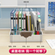 文件框资料架四栏办公用品桌面收纳筐文件夹收纳盒加厚四联文件架