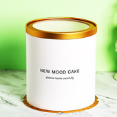 盒 蛋糕包装 圆形蛋糕盒子开窗4寸6寸8寸10寸单层双层加高 网红新款