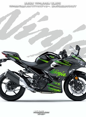 摩托车贴纸 川崎Ninja400 ZX4r 全车通用改装贴纸防水反光拉花贴