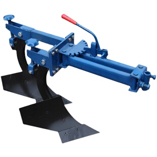 手扶拖拉机双铧犁农用微耕机101型适配单铧深耕双面犁松土圆盘犁