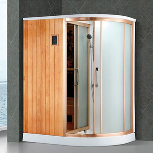 sauna 干濕蒸汽房一體兩用房汗蒸房桑拿房蒸汽淋浴房steam room