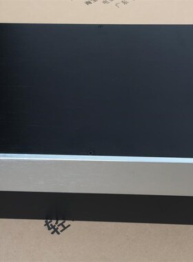 全铝合金前级机箱铝机壳 DAC铝外壳 功放机箱 430X70*300