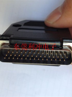 台达ASD-B2-0421-B伺服驱动器CN1插头 44针44芯 带黑色壳 现货