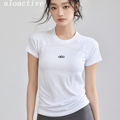 ALOACTIVE修身显瘦瑜伽T恤上衣