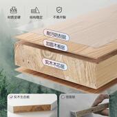 新款 实木可升降儿童学习桌小学生家用书柜一体初中生书桌书桌子