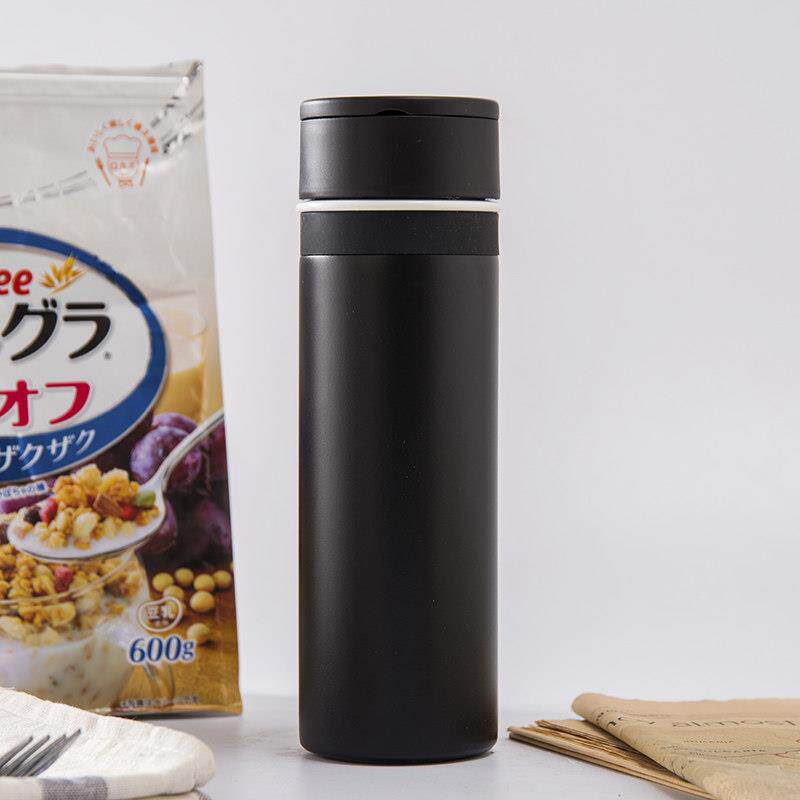 保温杯陶瓷内胆真空骨瓷泡茶手提大容量一体茶水分离中药定制杯子