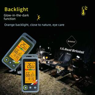 便携温湿度计车载露营温湿度表环境测量温度计专业测温户外高精度