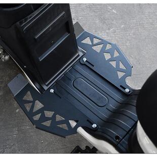 适用深远009加大通用前后脚踏板电动车改装配件007 008加装脚踏板