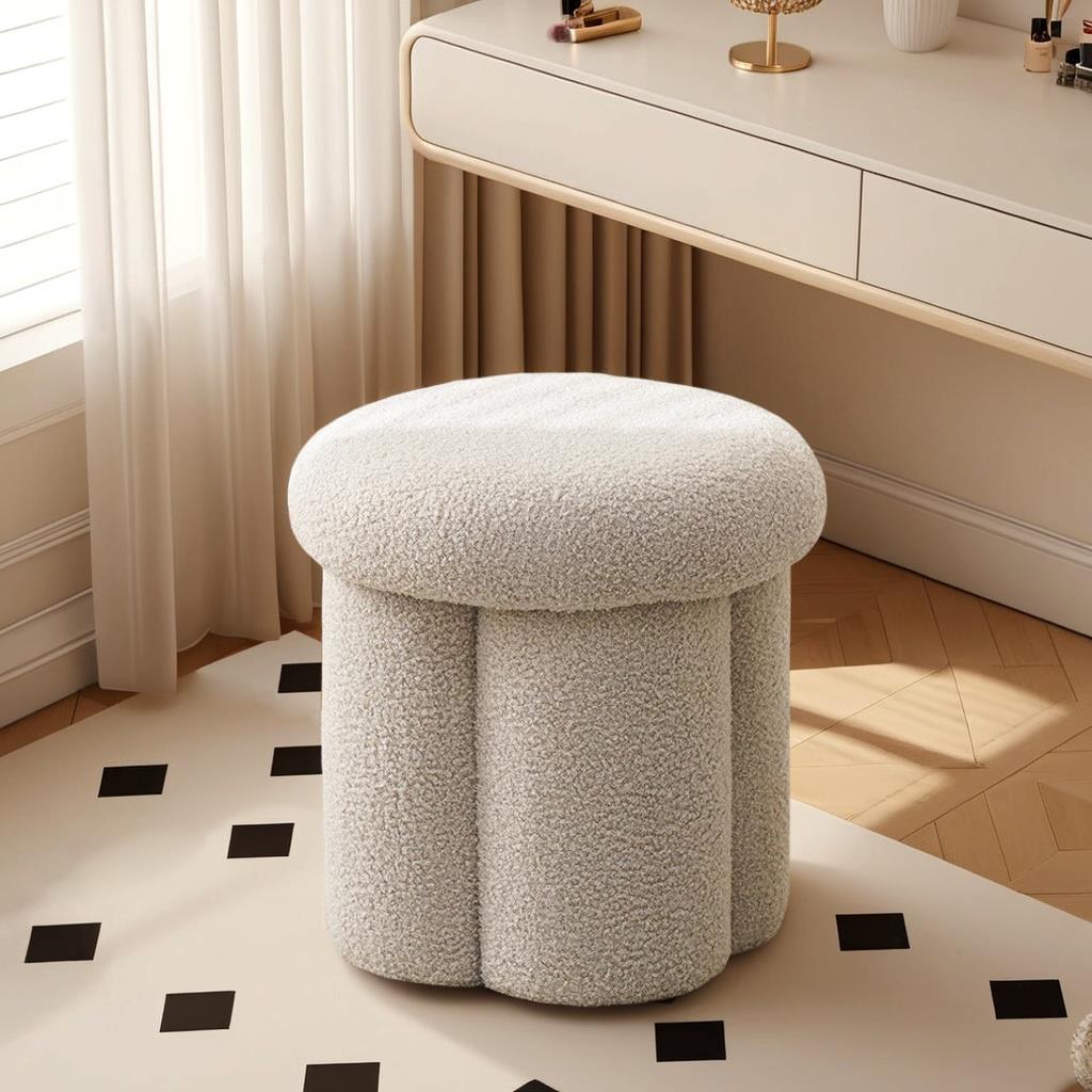 化妆凳墩墩凳家用女生卧室梳妆台凳子小户型茶桌圆凳换鞋凳梳妆凳