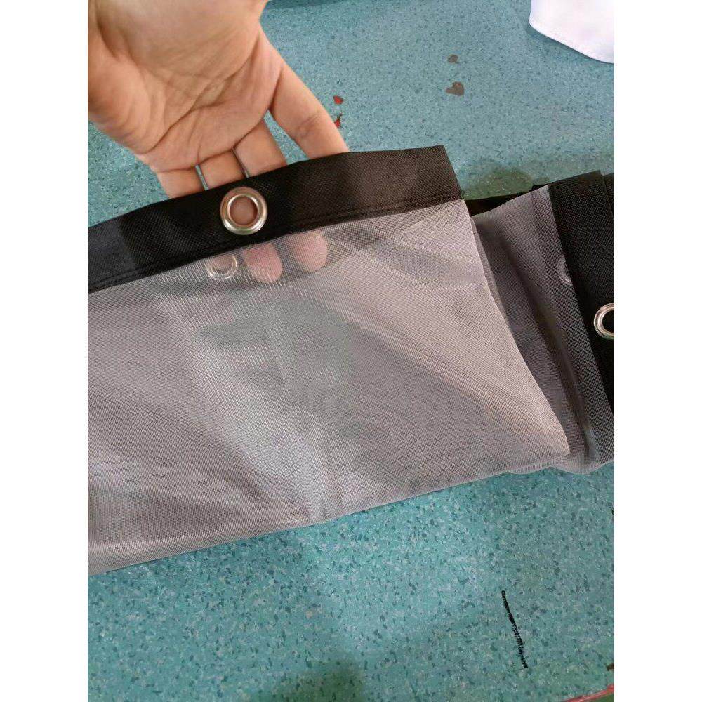 3D立幕互动屏幕全息投影纱幕双面成像正投背投灰色白色婚礼舞台体