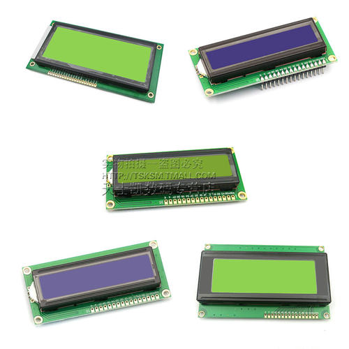 LCD1602A 12864 LCD显示屏3.3V 5V液晶屏幕 2004蓝屏黄绿屏带背光
