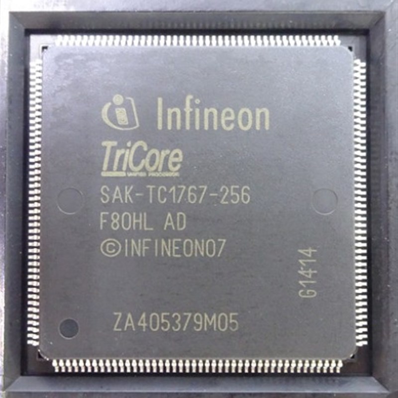 SAK-TC1767-256F80HL AD 新款大众发动机电脑CPU芯片全新 不加密