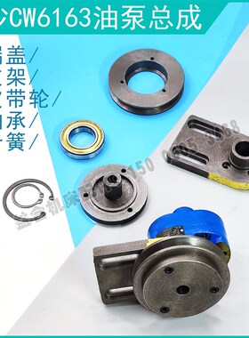CW6163长沙金岭车床油泵总成 CW6183油泵皮带轮 CW61123支架 配件