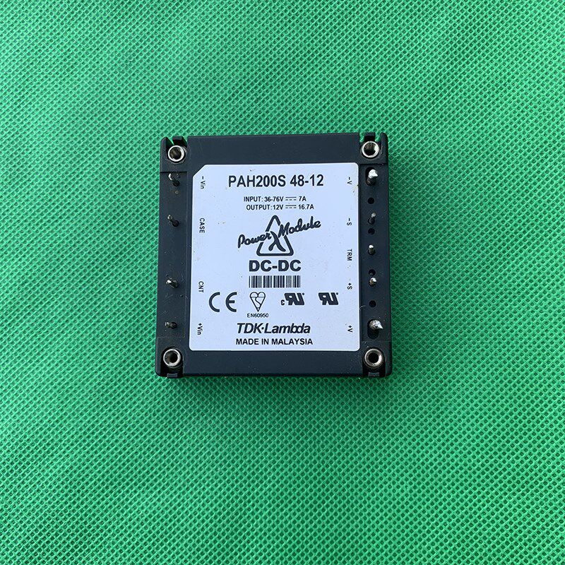 二手拆机 TDK-Lambda PAH200S48-12 36-76V转12V 16.7A 电源模块