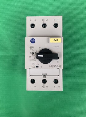 二手拆机罗克韦尔 AB 140M-F8E-C32 电机马达保护断路器
