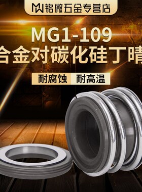 管道泵机械密封109/MG1*85/90/95/100