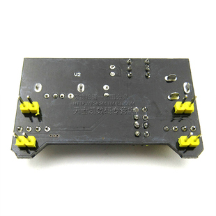 面包板 电源模块 黑色  MB-102电源板 双路5V/3.3V输出