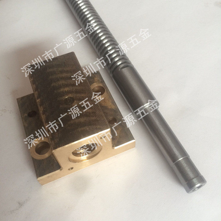 磨床配件丝杆冈准618S磨床前后丝杆轴精密丝杆上下丝杆机床零件