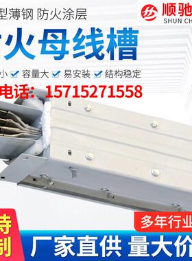 耐火式母线槽 防火 耐火 防水 插接式 100A - 6300A 密集型母线槽