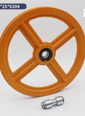 电梯张紧轮250240井下张紧装置限速器绳轮三菱O的烟民藤田