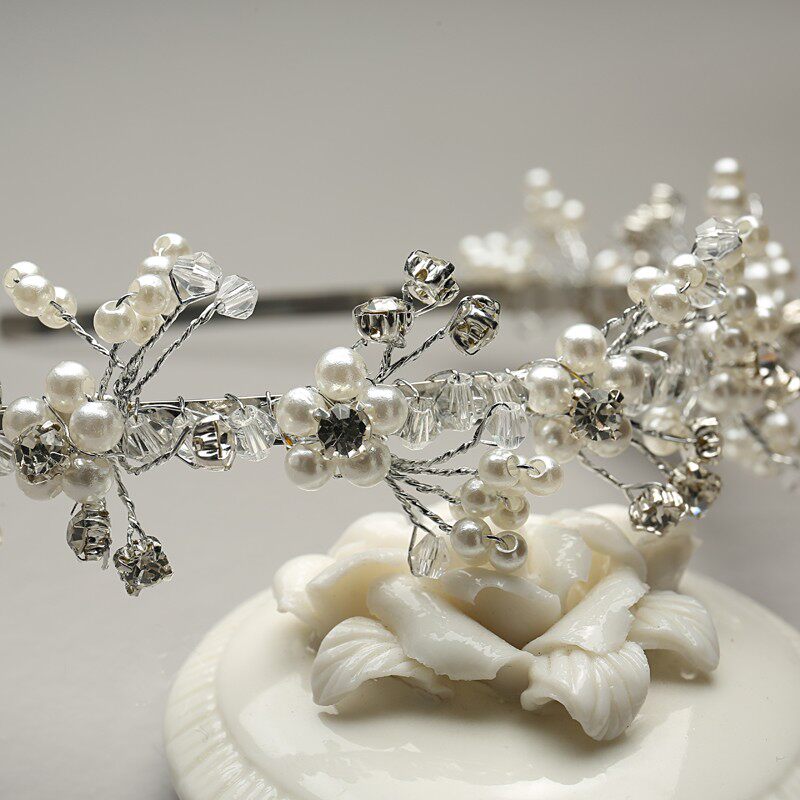 女童头饰儿童发箍水钻头箍女孩饰品礼服配饰演出发饰头花花童皇冠