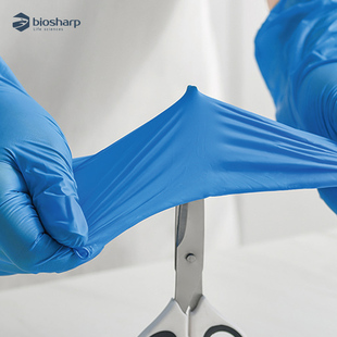 Biosharp白鲨  一次性丁腈手套 加厚耐用性 小号 中号 大号 无粉