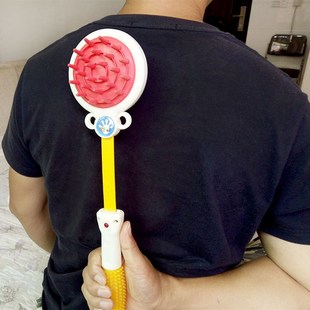 塑料按摩锤子带手指按摩器敲打拍打捶 多功能背部活经络棒棒捶