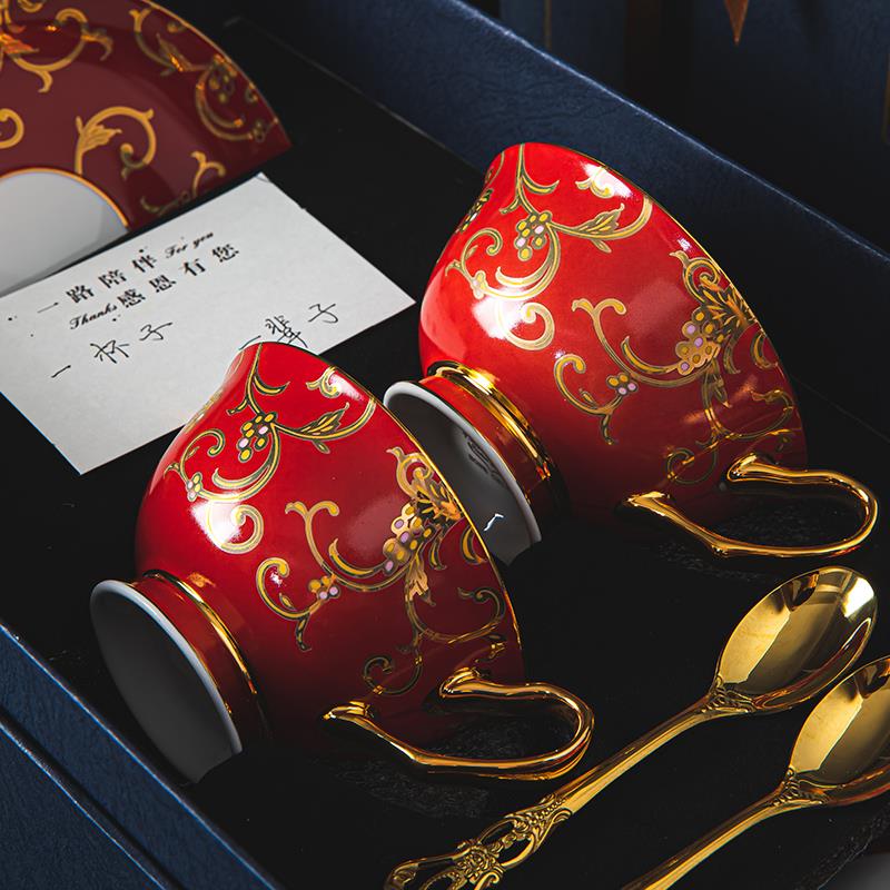 小众高级实用订婚新婚结婚婚礼生日礼物新人新娘闺蜜高档杯子创意