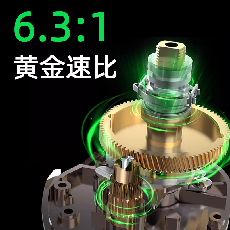 水滴轮全金属远投防炸线桥筏钓轮超轻打黑微物路亚鱼轮渔轮