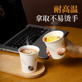 食品级耐高温一次性纸杯100个券后8.9元包邮