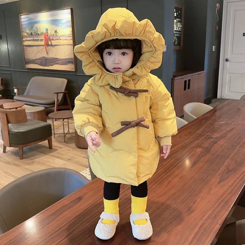女童棉服女孩冬季儿童外套秋冬婴幼儿加厚宝宝冬装新款一岁