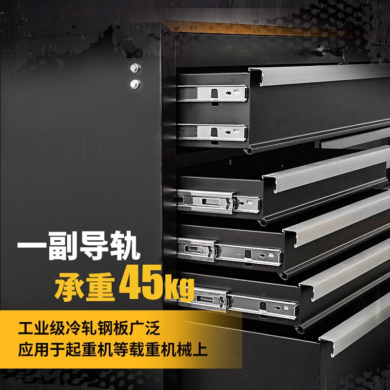 重型工具车多功能出口欧美工具车理发店汽修维修车间移动推车