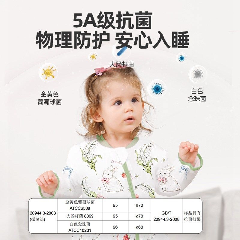 弹棉匠婴儿睡袋春秋冬款儿童防踢被宝宝分腿恒温睡袋竹棉四季通用,婴童用品,睡袋/防踢被,淘宝优惠券,粉丝福利购,淘宝优惠卷