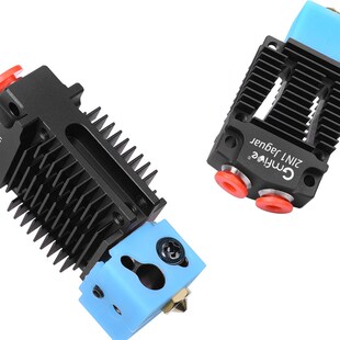 广告发光字机器 2in1 双色打印挤出头 两进一出 3D打印机配件