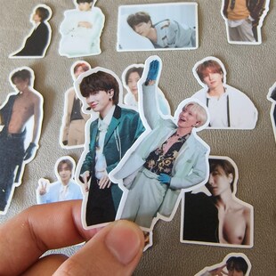 SuperJunior 朴正洙 利特手账贴纸韩国明星行李箱电脑应援贴装饰