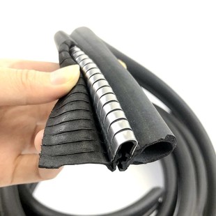 205 三一60 135 215挖机驾驶室前风挡玻璃防水密封条皮胶条